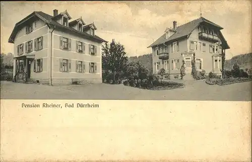 Bad DÃ¼rrheim Pension Rheiner