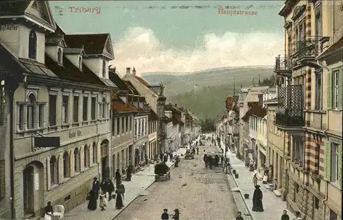 Triberg HauptstraÃƒÂŸe Kat. Triberg im Schwarzwald