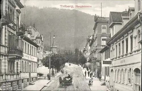 Triberg HauptstraÃƒÂŸe Kat. Triberg im Schwarzwald