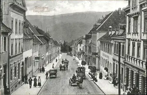 Triberg Hauptstrasse Kat. Triberg im Schwarzwald