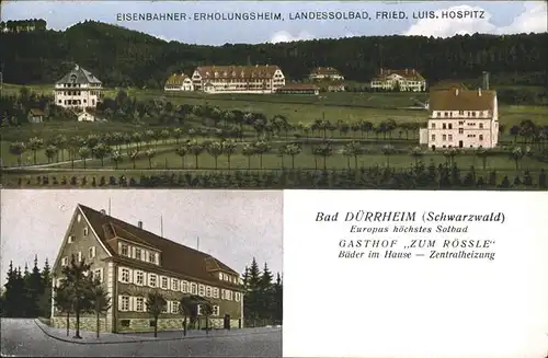 Bad Duerrheim Gasthof Roessle Kat. Bad Duerrheim