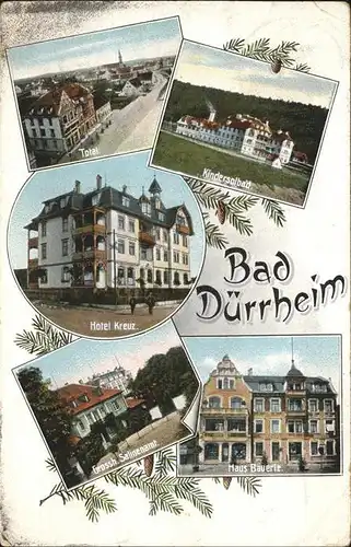 Bad Duerrheim Hotel Kreuz Kat. Bad Duerrheim