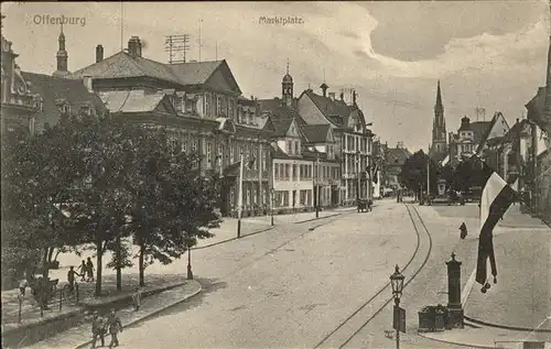 Offenburg Marktplatz Kat. Offenburg