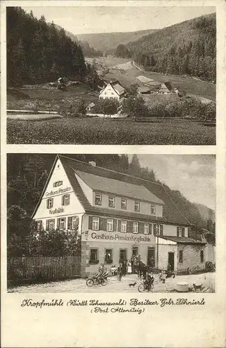 Altensteig Schwarzwald Gasthaus Kropfmuehle / Altensteig /Calw LKR