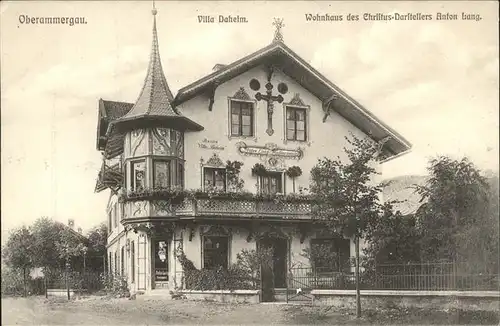 Oberammergau Villa Daheim Kat. Oberammergau