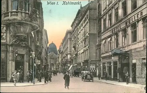 Wien Kohlmarkt Kat. Wien