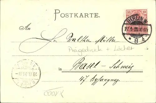 Berlin Reichstagsgebaeude Berolina Kat. Berlin