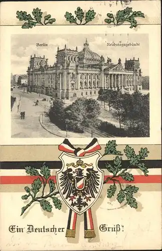 Berlin Reichstag Wappen Kat. Berlin