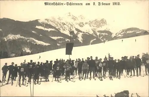 Innsbruck Mittelschueler Skirennen Kat. Innsbruck