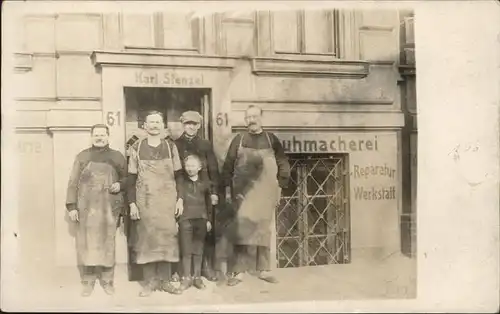 Berlin Karl Stenzel Schuhmacherei Kat. Berlin