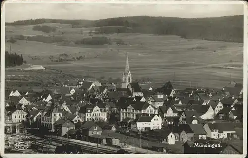 Muensingen Gesamtansicht Kat. Muensingen