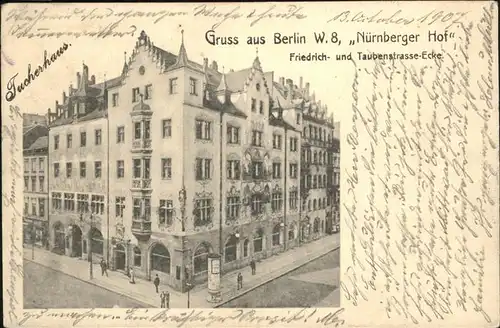 Berlin Tucherhaus Nuernberger Hof Kat. Berlin