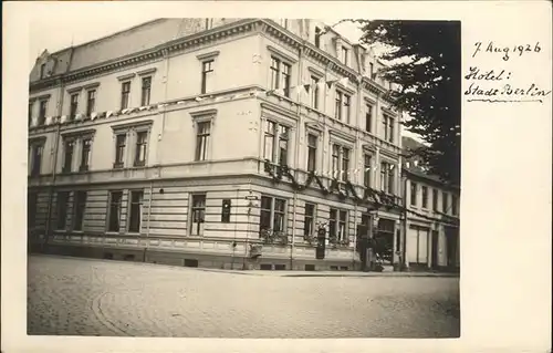 Berlin Hotel Stadt Berlin Kat. Berlin