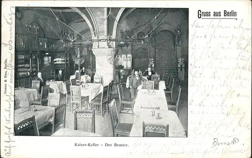 Berlin Kaiser-Keller Der Remter Kat. Berlin