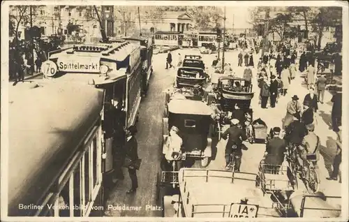 Berlin Verkehr Potsdamer Platz Kat. Berlin