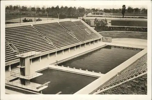 Berlin Reichssportfeld Schwimmstadion Kat. Berlin