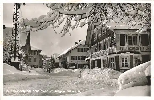 Scheidegg Allgaeu  Kat. Scheidegg