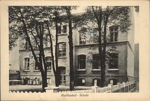 Berlin Marthashof-Schule Kat. Berlin