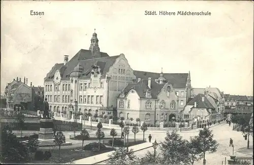 Essen Ruhr Staedt. Hoehere Maedchenschule Kat. Essen