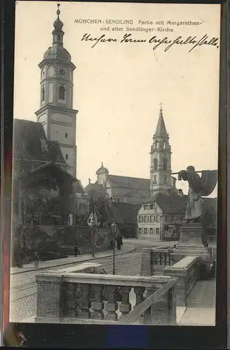 Muenchen Margarethen- Sendlinger Kirche Kat. Muenchen