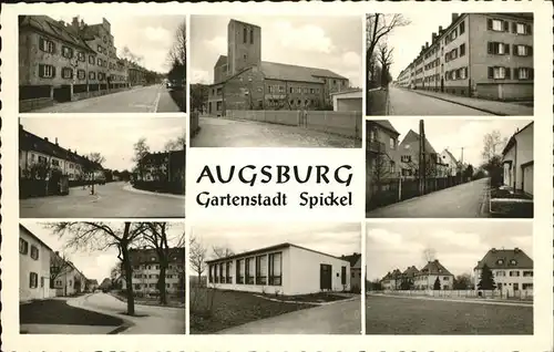 Augsburg Gartenstadt Spickel Kat. Augsburg