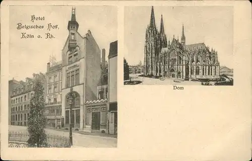 Koeln Hotel Belgischer Hof Dom Kat. Koeln