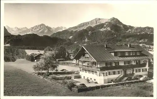 Oberstdorf Kappelerhaus  Kat. Oberstdorf