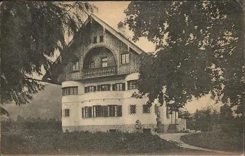 Oberaudorf Landheim Dr Carl Riemerschmid Stiftung Kat. Oberaudorf