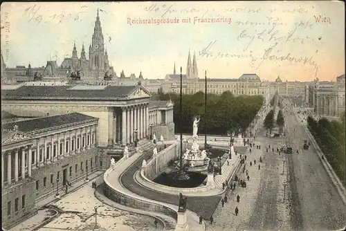 Wien Reichsratsgebaeude
Franzensring