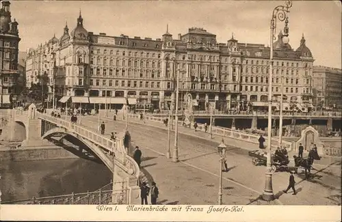 Wien Marienbruecke
Franz-Josefs-Kai