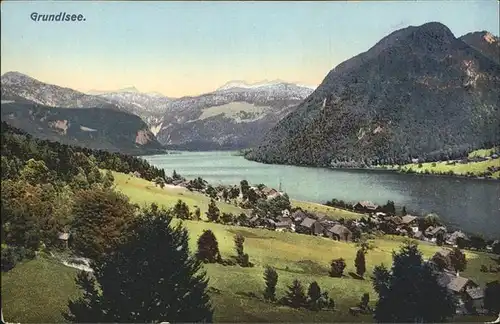 Grundlsee Steiermark Panorama / Grundlsee /Liezen