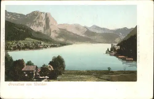 Grundlsee Steiermark Panorama / Grundlsee /Liezen