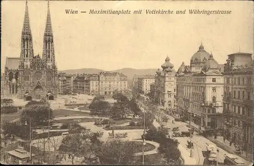 Wien maximiliansplatz
Votivkirche