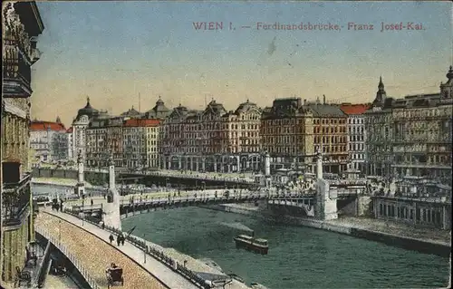 Wien Ferdinandsbruecke
Franz-Josef-Kai
