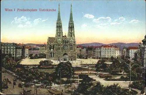 Wien Freiheitsplatz
Votivkirche