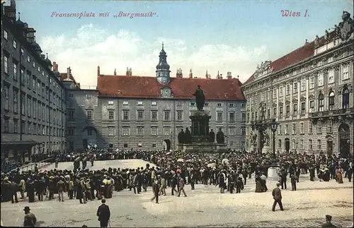 Wien Franzensplatz
Burgmusik
