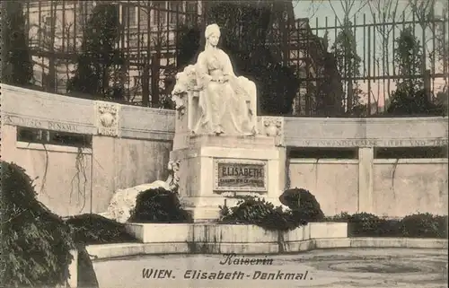 Wien Kaiserin Elisabeth-Denkmal