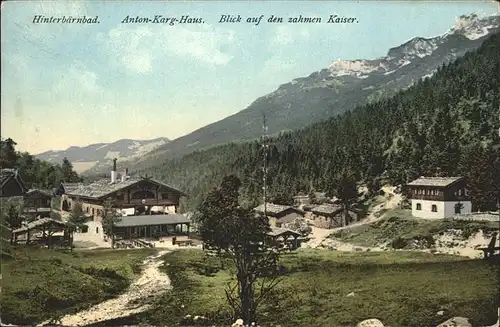 Hinterbaernbad Anton-Kag-Haus
Zahme Kaiser