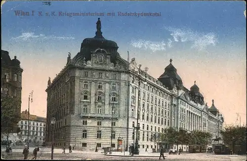 Wien Kriegsministerium
Radetzkydenkmal