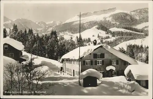 Walsertal Kleinwalsertal Walserschanze / Oesterreich /