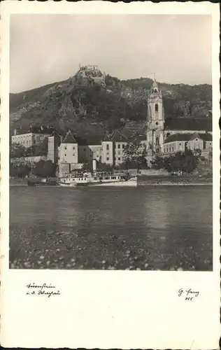 aw02379 Melk Donau Schiff Kategorie. Melk Alte Ansichtskarten