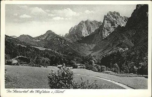 Kufstein Tirol Kaisertal