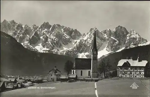 Gosau Oberoesterreich Donnerkoegel / Gosau Salzkammergut /Traunviertel