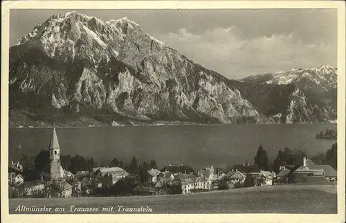 Altmuenster Salzkammergut Traunsee Traunstein /  /