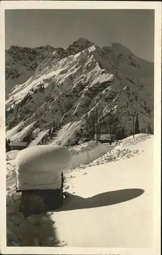 Riezlern Oesterreich Widderstein