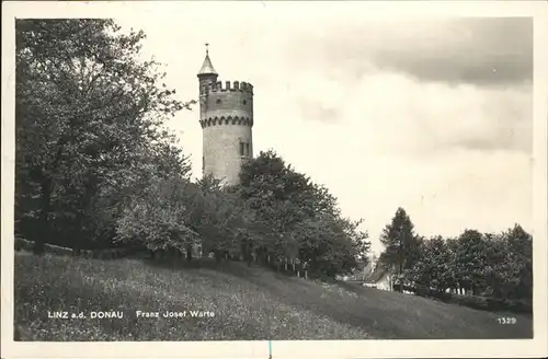 Linz Oberoesterreich Franz Josef Warte Kat. Linz