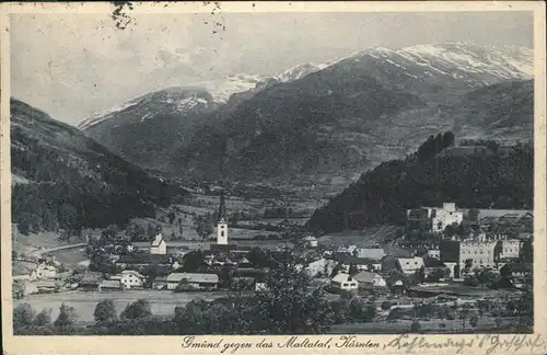 Gmuend Kaernten  Kat. Gmuend in Kaernten