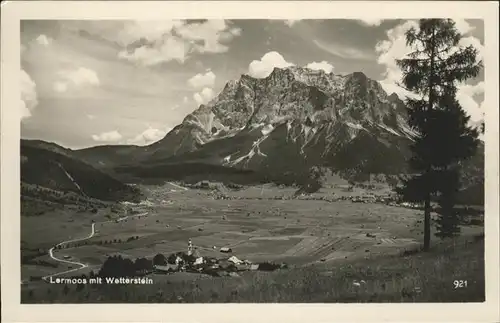 aw02693 Lermoos Tirol Wetterstein Kategorie. Lermoos Alte Ansichtskarten