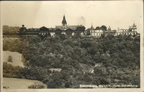 Wien Kahlenberg Hotel  Kat. Wien