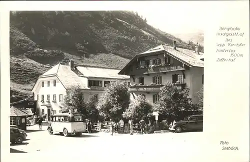 Hintertux Zillertal Berg Hotel  / Tux /Tiroler Unterland